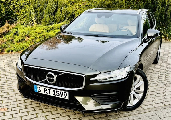 Volvo V60 cena 84400 przebieg: 117890, rok produkcji 2018 z Żukowo małe 781